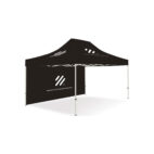 1_4,5x3m-Event-tent-solid-w-logo-print-roof-and-1-wall